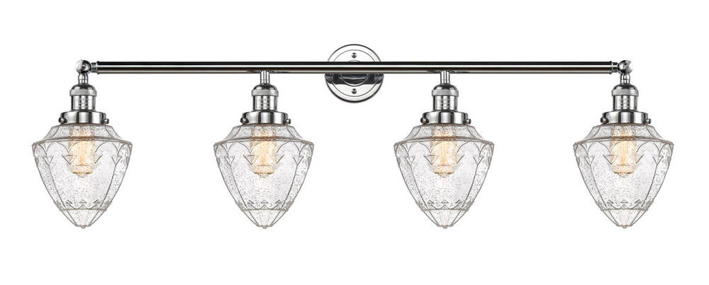 Bullet - 4 Light - 46 inch - Polished Chrome - Bath Vanity Light