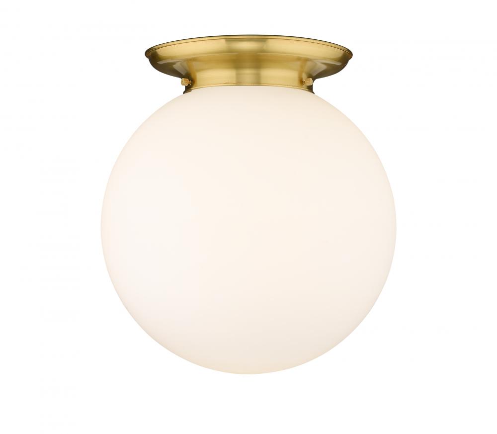 Beacon - 1 Light - 16 inch - Satin Gold - Flush Mount