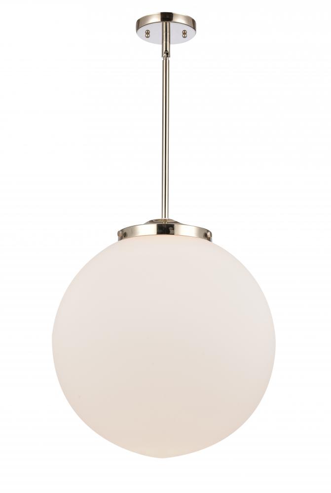 Beacon - 1 Light - 16 inch - Polished Nickel - Cord hung - Pendant