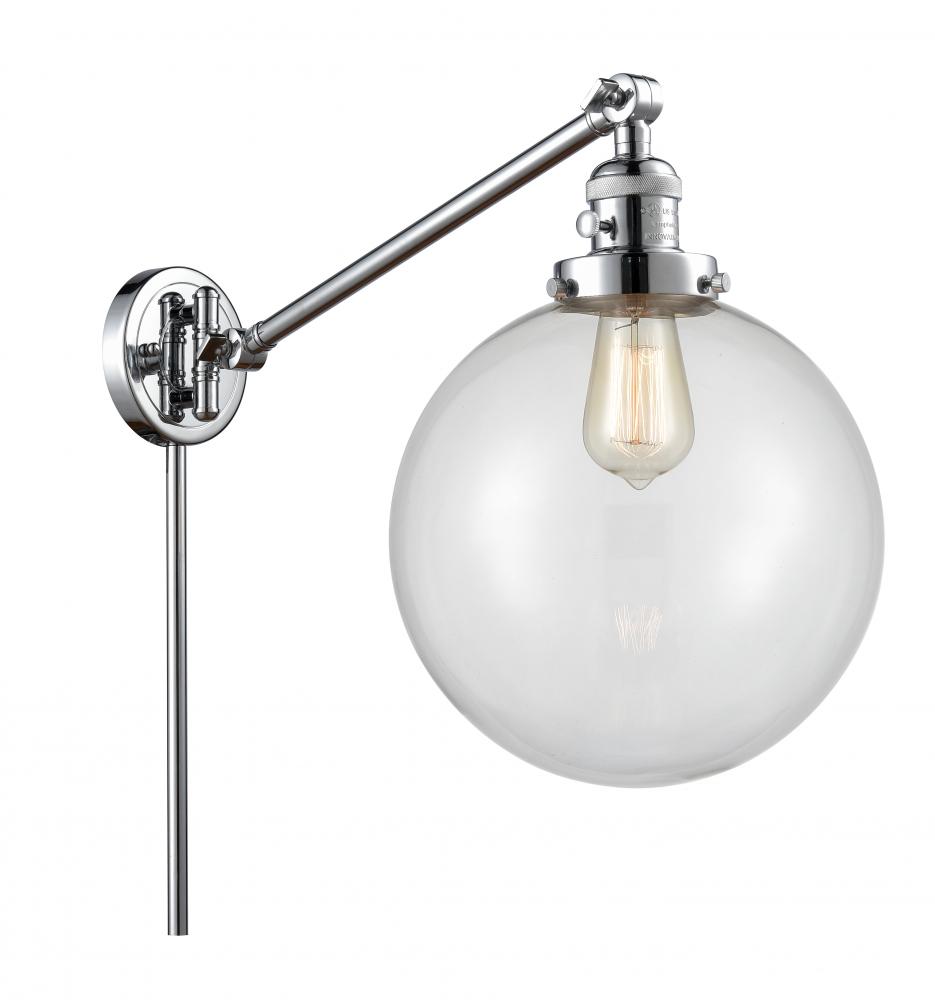 Beacon - 1 Light - 10 inch - Polished Chrome - Swing Arm