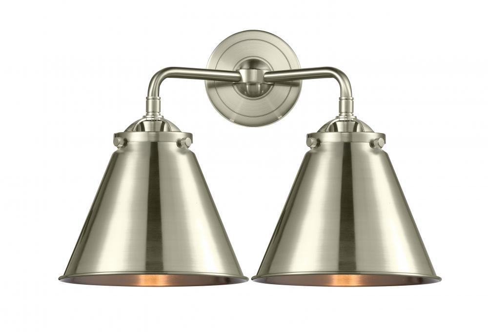 Appalachian - 2 Light - 16 inch - Brushed Satin Nickel - Bath Vanity Light