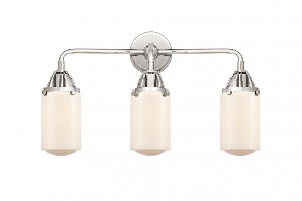 Dover - 3 Light - 23 inch - Polished Chrome - Bath Vanity Light