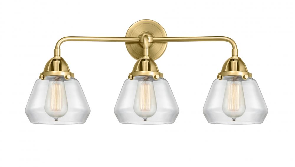 Fulton - 3 Light - 25 inch - Satin Gold - Bath Vanity Light