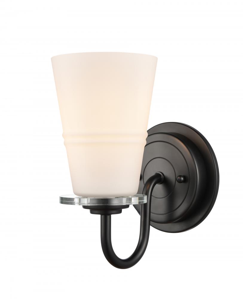 Scarlett - 1 Light - 5 inch - Matte Black - Bath Vanity Light