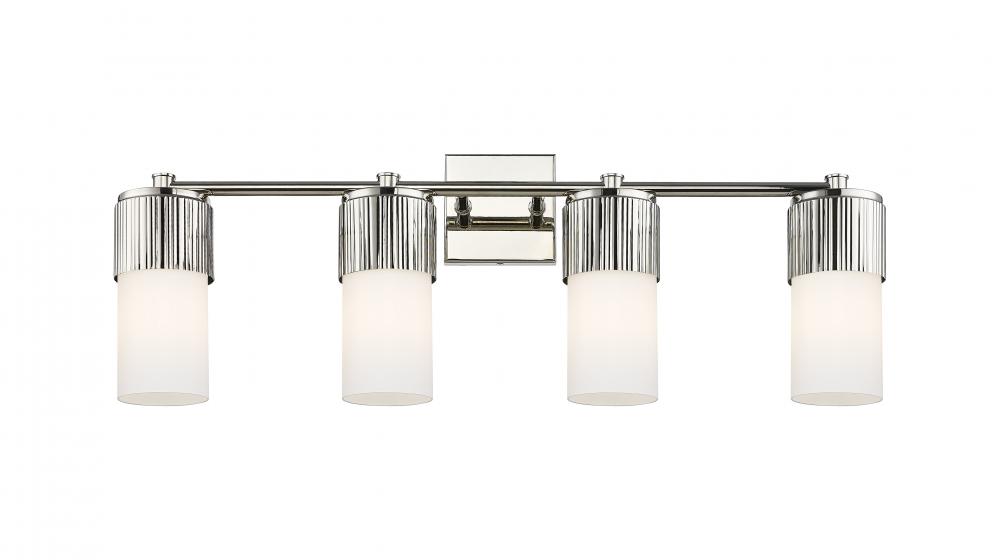 Bolivar - 4 Light - 31 inch - Polished Nickel - Bath Vanity Light