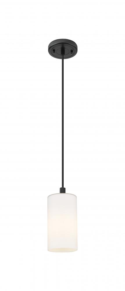 Crown Point - 1 Light - 5 inch - Matte Black - Pendant