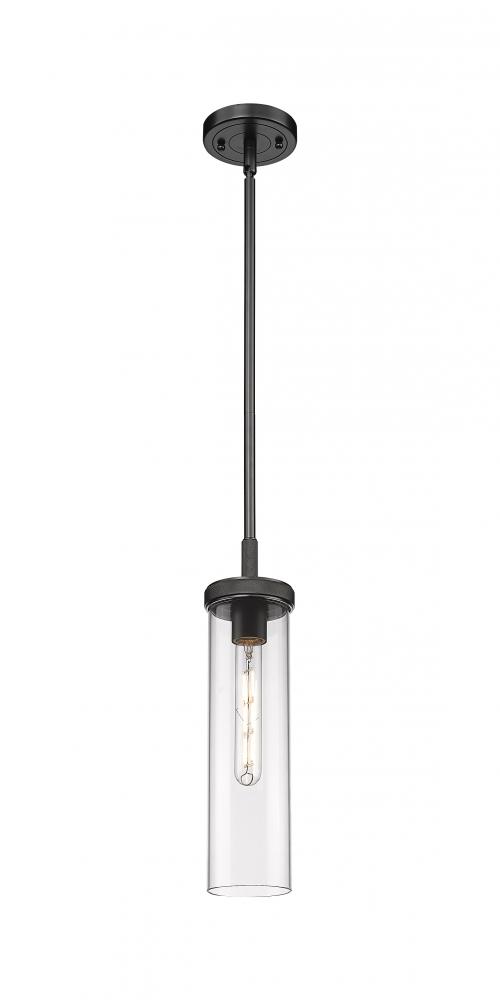 Lincoln - 1 Light - 4 inch - Matte Black - Pendant