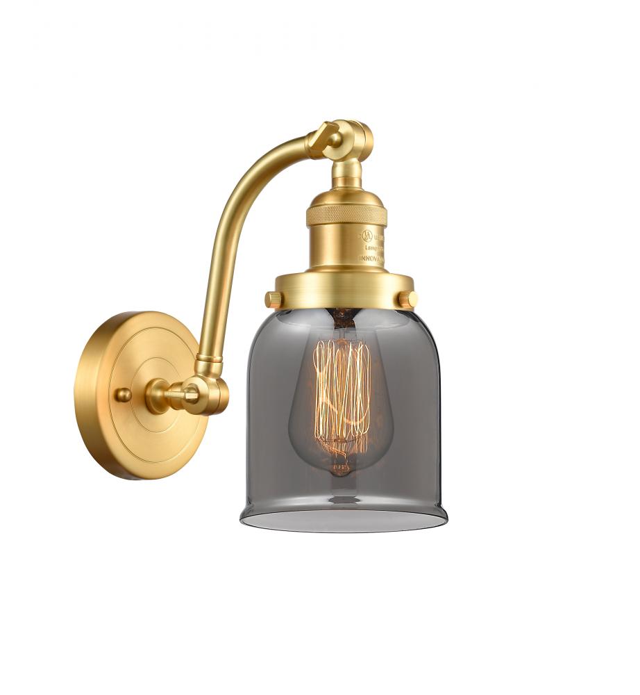 Bell - 1 Light - 5 inch - Satin Gold - Sconce