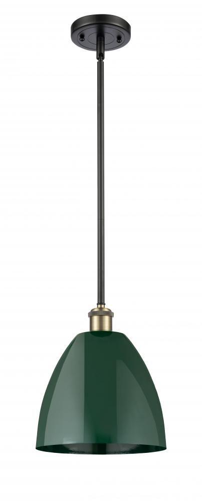 Plymouth - 1 Light - 9 inch - Black Antique Brass - Pendant