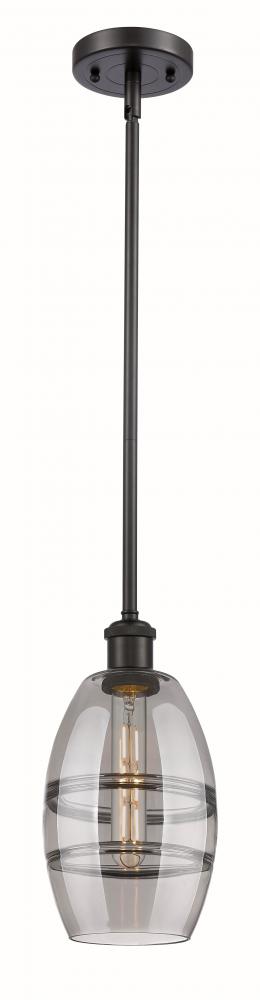 Vaz - 1 Light - 6 inch - Oil Rubbed Bronze - Mini Pendant