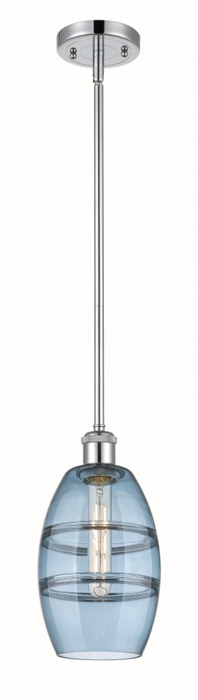 Vaz - 1 Light - 6 inch - Polished Chrome - Mini Pendant