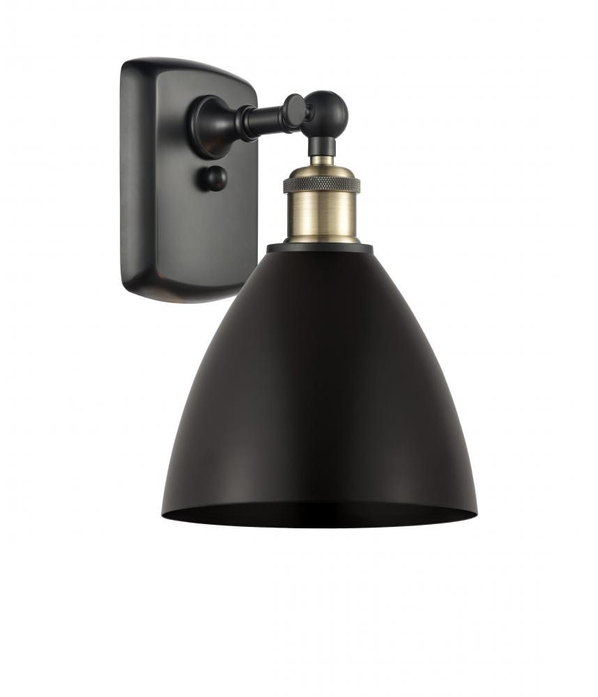 Bristol - 1 Light - 8 inch - Black Antique Brass - Sconce