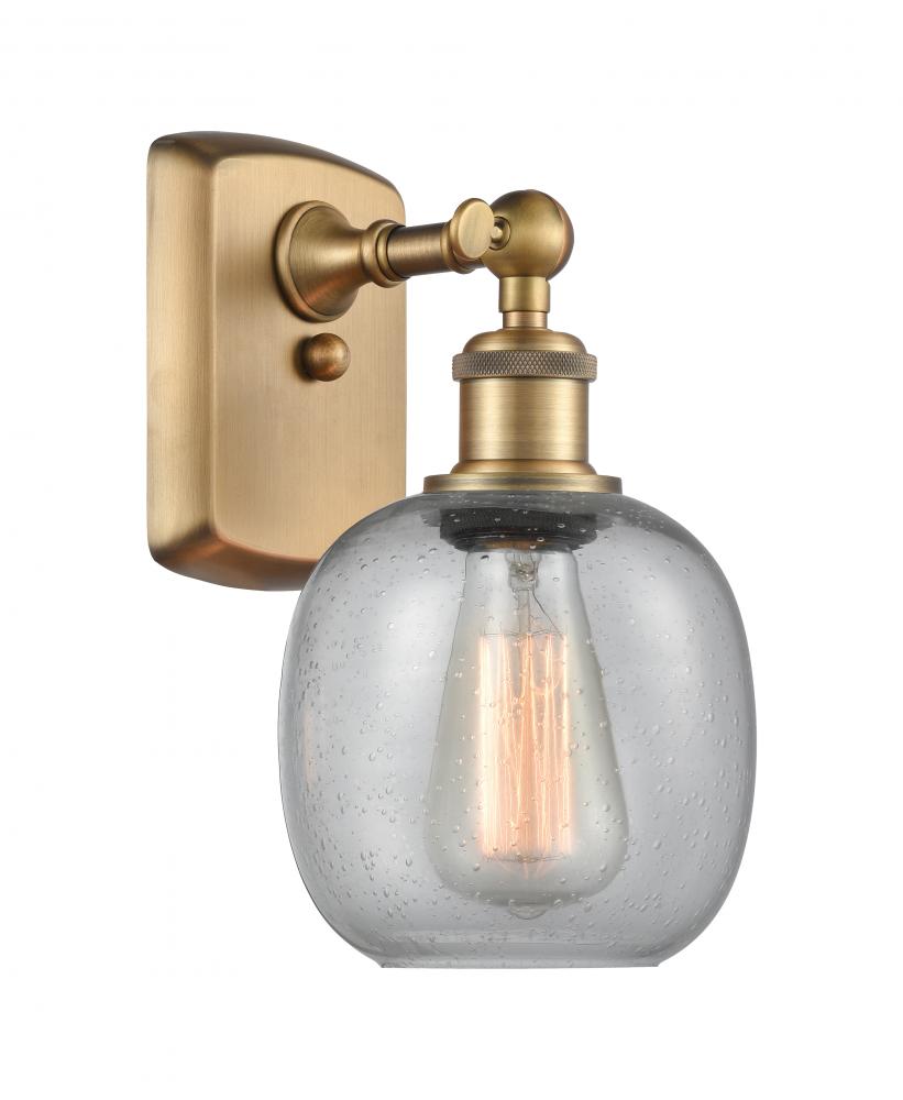 Belfast - 1 Light - 6 inch - Brushed Brass - Sconce