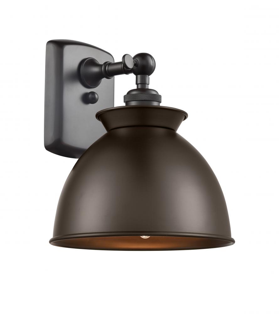 Adirondack - 1 Light - 8 inch - Oil Rubbed Bronze - Sconce