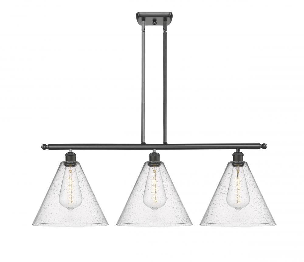 Berkshire - 3 Light - 39 inch - Oil Rubbed Bronze - Cord hung - Island Light