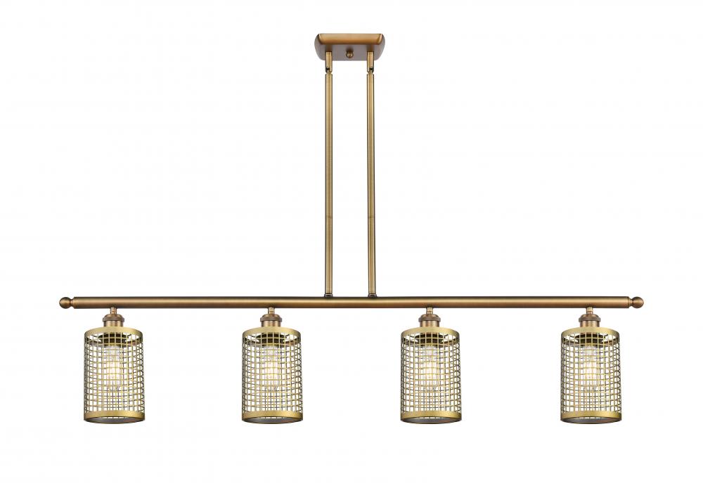 Nestbrook - 4 Light - 48 inch - Brushed Brass - Multi Pendant