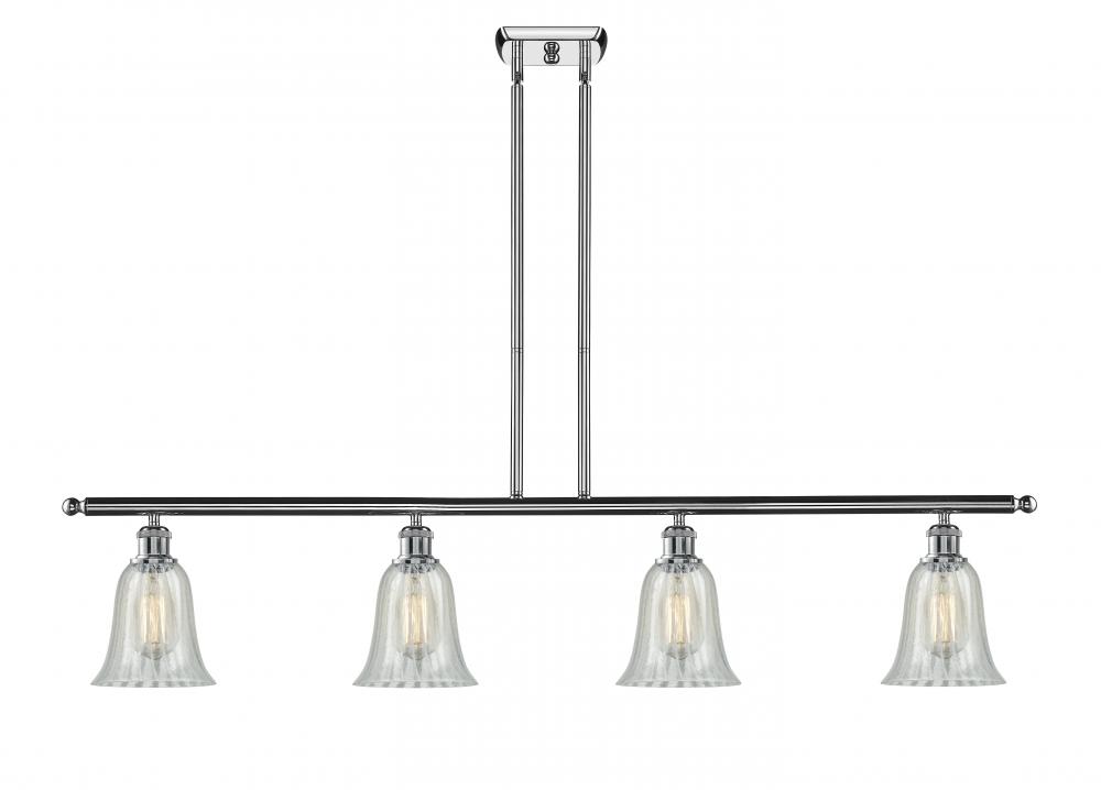 Hanover - 4 Light - 48 inch - Polished Chrome - Cord hung - Island Light