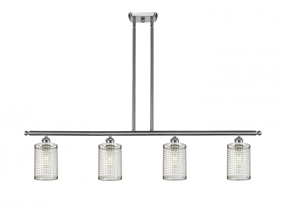 Nestbrook - 4 Light - 48 inch - Satin Nickel - Multi Pendant