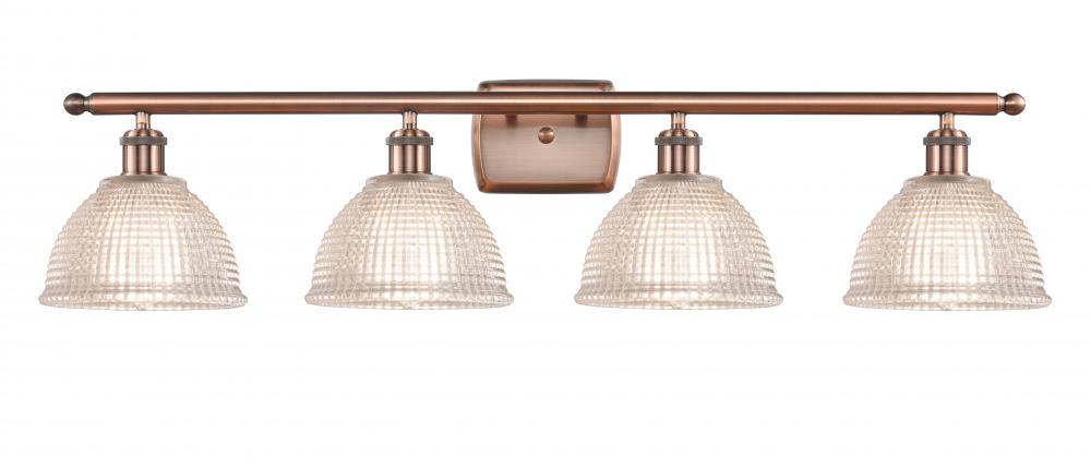 Arietta - 4 Light - 38 inch - Antique Copper - Bath Vanity Light