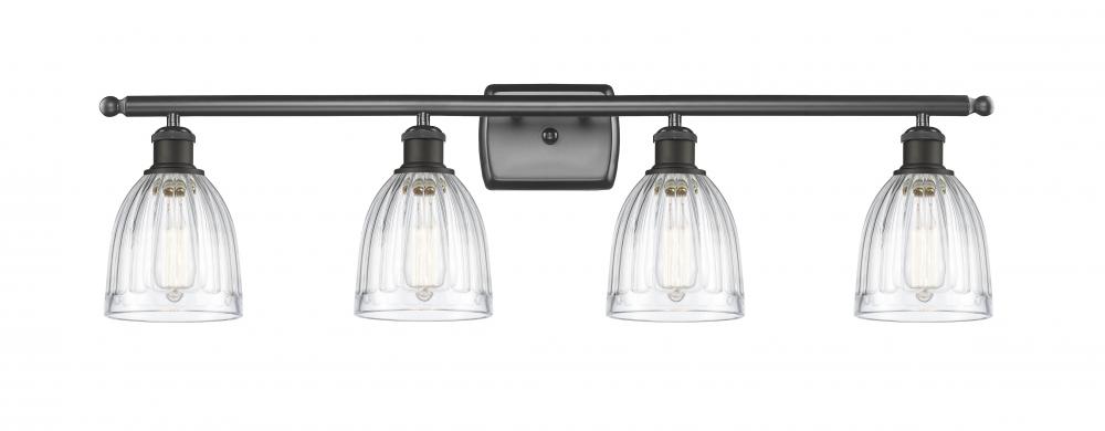 Brookfield - 4 Light - 36 inch - Oil Rubbed Bronze - Bath Vanity Light