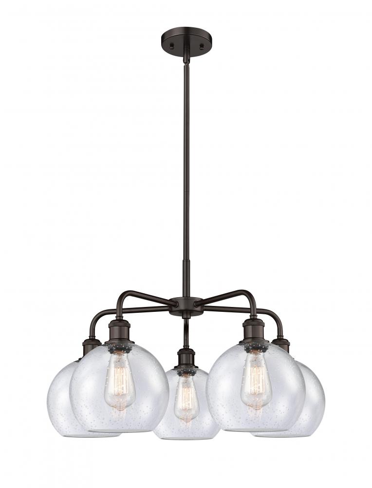 Athens - 5 Light - 26 inch - Oil Rubbed Bronze - Chandelier