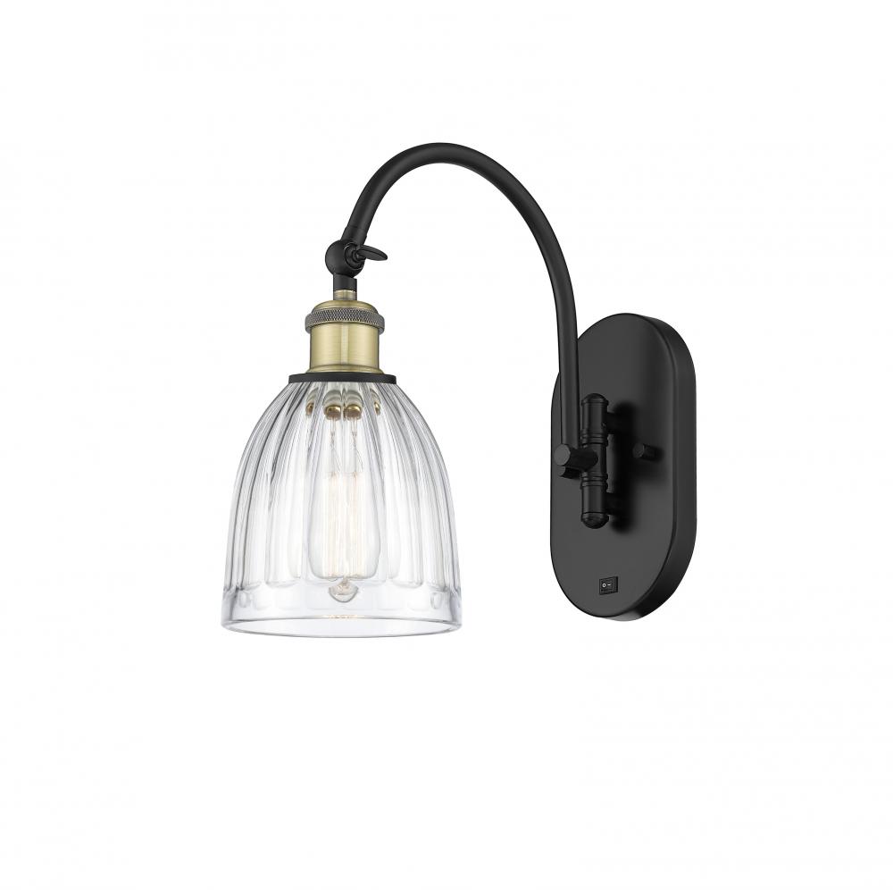 Brookfield - 1 Light - 6 inch - Black Antique Brass - Sconce