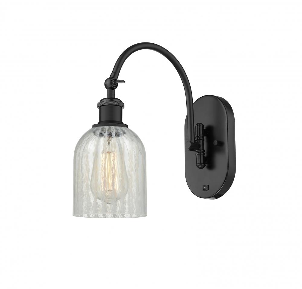 Caledonia - 1 Light - 5 inch - Matte Black - Sconce