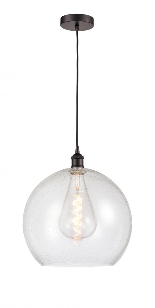 Athens - 1 Light - 14 inch - Oil Rubbed Bronze - Cord hung - Pendant