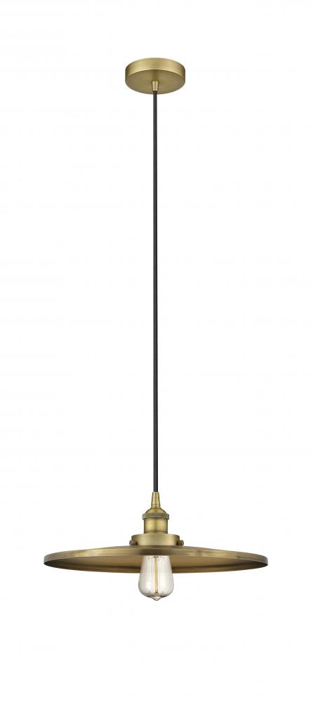 Appalachian - 1 Light - 16 inch - Brushed Brass - Cord hung - Mini Pendant