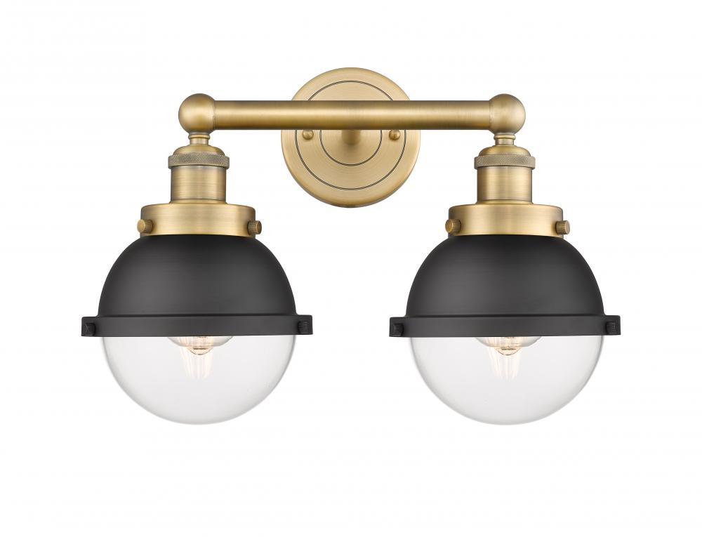 Edison - 2 Light - 16 inch - Brushed Brass - Bath Vanity Light