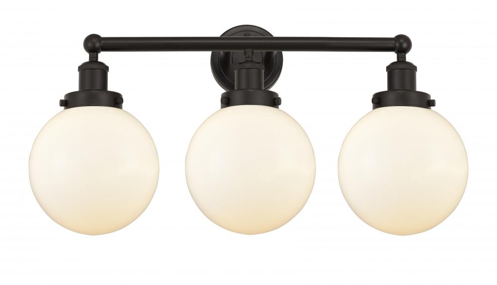 Beacon - 3 Light - 26 inch - Oil Rubbed Bronze - Bath Vanity Light