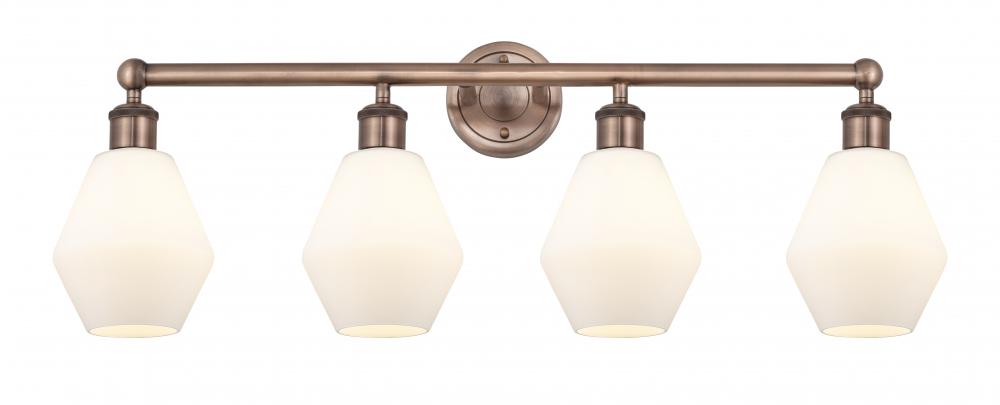 Cindyrella - 4 Light - 33 inch - Antique Copper - Bath Vanity Light