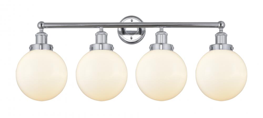 Beacon - 4 Light - 35 inch - Polished Chrome - Bath Vanity Light