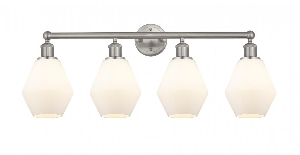 Cindyrella - 4 Light - 33 inch - Brushed Satin Nickel - Bath Vanity Light