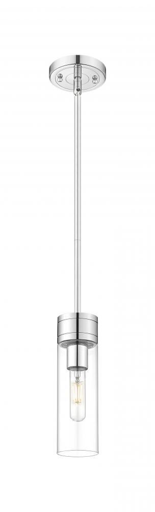 Boreas - 1 Light - 3 inch - Polished Chrome - Stem Hung - Mini Pendant