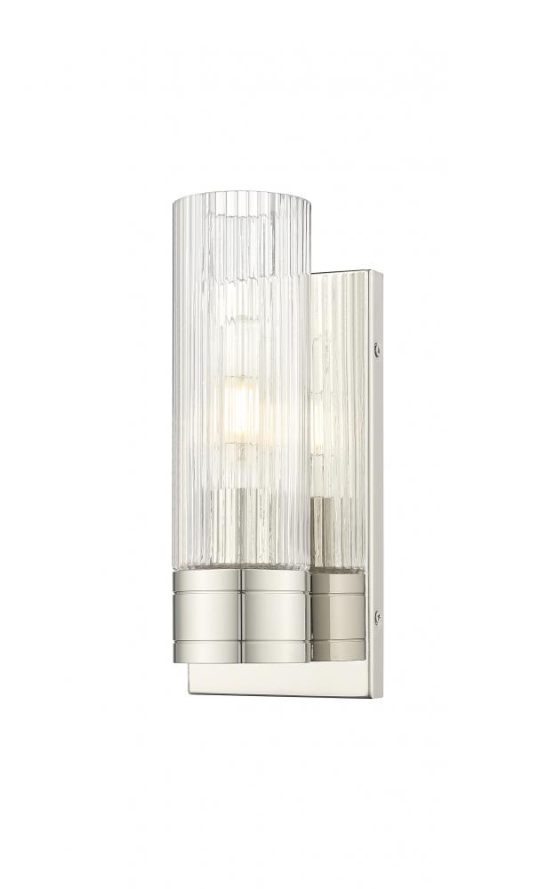 Boreas - 1 Light - 5 inch - Polished Nickel - Sconce