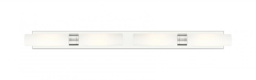 Boreas - 4 Light - 51 inch - Polished Nickel - Bath Vanity Light