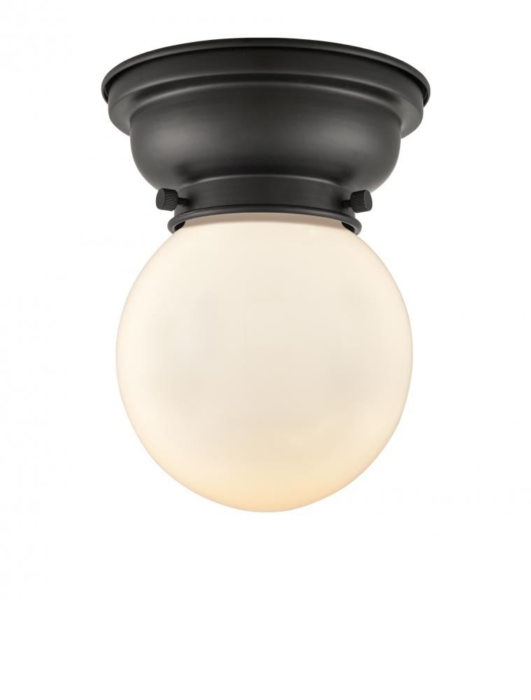 Beacon - 1 Light - 6 inch - Matte Black - Flush Mount