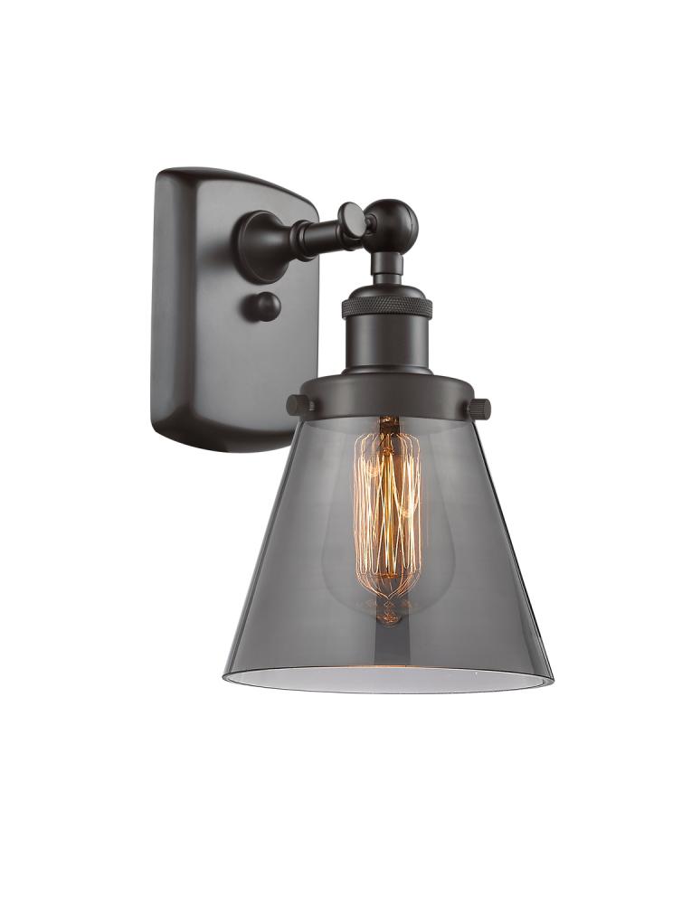 Cone - 1 Light - 6 inch - Oil Rubbed Bronze - Sconce