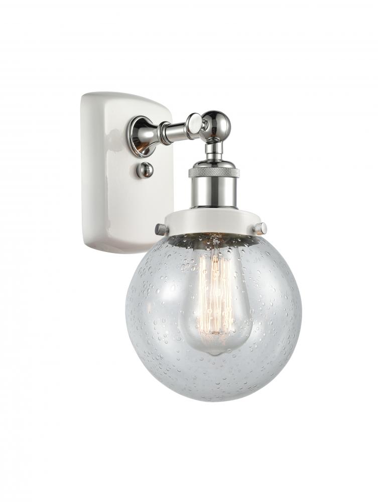 Beacon - 1 Light - 6 inch - White Polished Chrome - Sconce