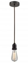 Innovations Lighting 100OB-10BR-0OB - Whitney - 1 Light - 2 inch - Oil Rubbed Bronze - Cord hung - Mini Pendant