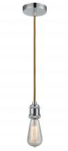 Innovations Lighting 100PC-10CR-1PC - Edison - 1 Light - 2 inch - Polished Chrome - Cord hung - Mini Pendant