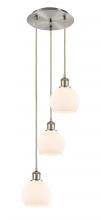 Innovations Lighting 113B-3P-SN-G121-6 - Athens - 3 Light - 12 inch - Brushed Satin Nickel - Cord Hung - Multi Pendant