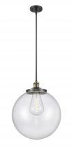 Innovations Lighting 201S-BAB-G204-16 - Beacon - 1 Light - 16 inch - Black Antique Brass - Stem Hung - Pendant