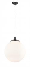 Innovations Lighting 201S-OB-G201-16 - Beacon - 1 Light - 16 inch - Oil Rubbed Bronze - Stem Hung - Pendant