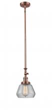 Innovations Lighting 206-AC-G172 - Fulton - 1 Light - 7 inch - Antique Copper - Stem Hung - Mini Pendant