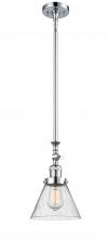 Innovations Lighting 206-PC-G44 - Cone - 1 Light - 8 inch - Polished Chrome - Stem Hung - Mini Pendant