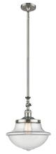 Innovations Lighting 206-SN-G542 - Oxford - 1 Light - 12 inch - Brushed Satin Nickel - Stem Hung - Mini Pendant