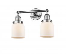 Innovations Lighting 208-PC-G51 - Bell - 2 Light - 16 inch - Polished Chrome - Bath Vanity Light