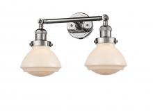 Innovations Lighting 208-PN-G321 - Olean - 2 Light - 17 inch - Polished Nickel - Bath Vanity Light